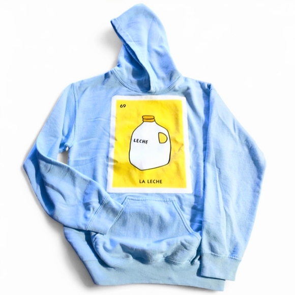 Danny Duncan Graphic Hoodie- 69 La Leche-  Unisex Size Small - Picture 1 of 6